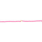 Kids 14" Light Pink & Hot Pink Rubber Disk with Star Necklace, 3" Ext