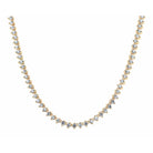 16" Diamond Shaped Necklace, 2" Ext