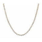 16" Teardrop Shaped Necklace, 2" Ext