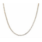 16" Circle Shaped Necklace, 2" Ext