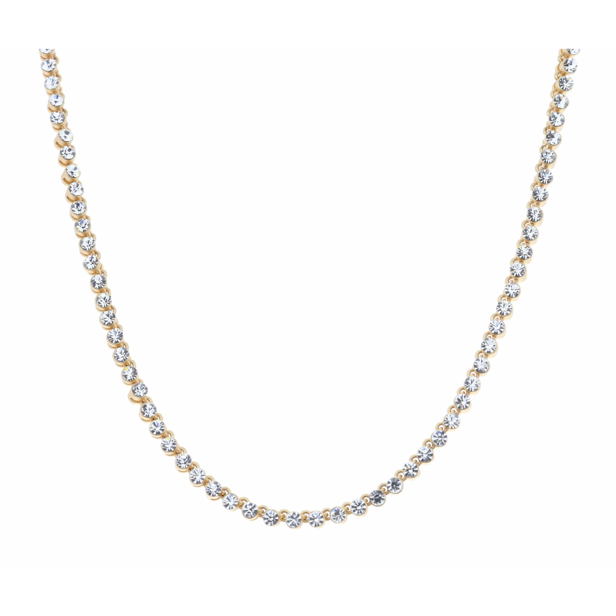 16" Circle Shaped Necklace, 2" Ext