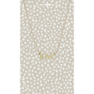 Gold "love" Bar Necklace