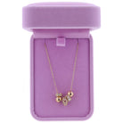 16" Crystal, Thick Gold, Pink Pave Crystals, Baguette Crystals, Gold Rondels Necklace, 3" Ext
