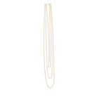 3 Layer Gold Rope Chain Necklace