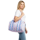 Bloomsbury Haven Weekender Bag - Premium Travel Duffle 21x10x12