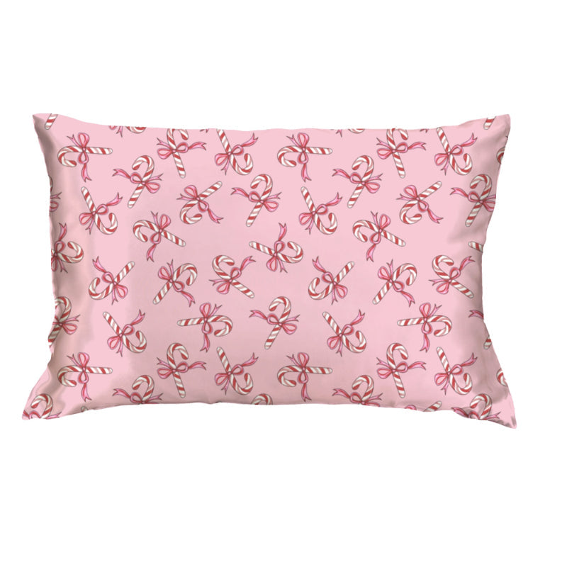 Christmas Candy Satin Pillow Case - Charming Charlie