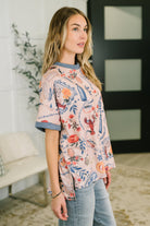 Jane of All Trades Graphic Relaxed Tee - Charming Charlie