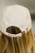 Jesus Loves You Canvas Floral Hat - Charming Charlie