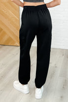 Jog and Snog Joggers in Black - Charming Charlie