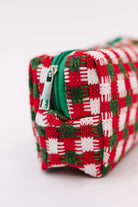 Jolly Holiday Textured Woven Zip Bag - Charming Charlie
