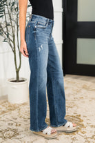 Julia High Rise 90's Straight Leg Jeans - Charming Charlie