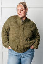 Jungle Explorer Quilted Zip Up Jacket - Charming Charlie