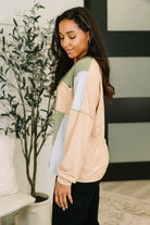 Jungle Trails Colorblock Top - Charming Charlie