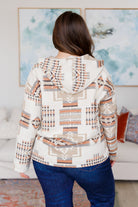 Just Going For It Aztec Hoodie - Charming Charlie