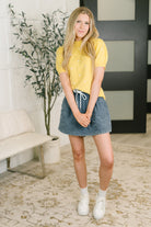 Just One More Look Sweater Knit Top - Charming Charlie
