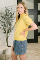 Just One More Look Sweater Knit Top - Charming Charlie