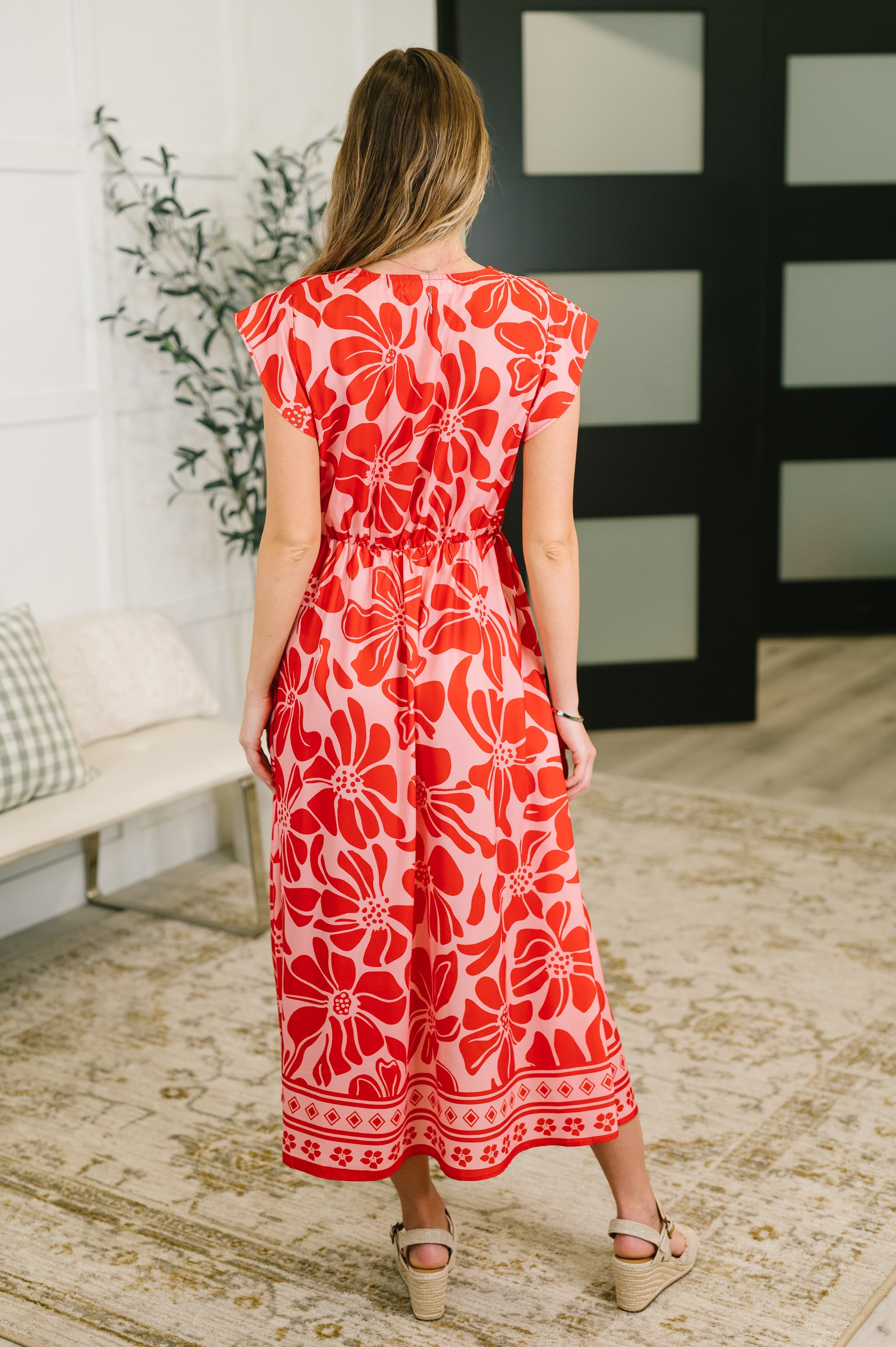 Just Yesterday Front Button Down Dress - Charming Charlie