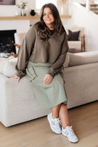 Just a Casual Crop Pullover - Charming Charlie