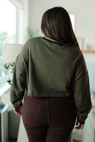 Just a Casual Crop Pullover - Charming Charlie