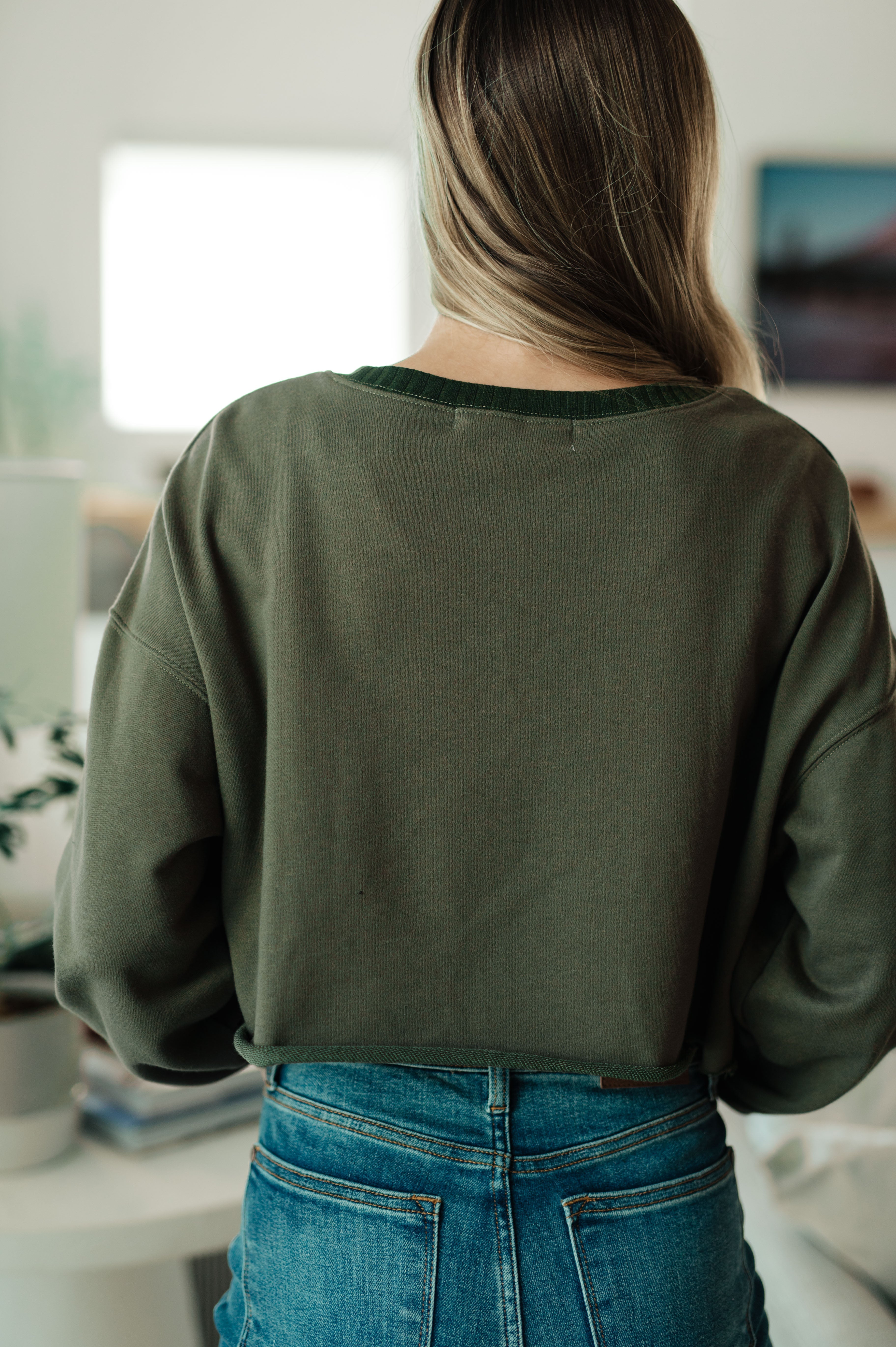 Just a Casual Crop Pullover - Charming Charlie