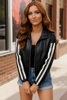 Street Stride Pleather Jacket - Charming Charlie