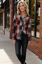 Rustic Remix Flannel Top - Charming Charlie