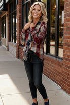 Rustic Remix Flannel Top - Charming Charlie