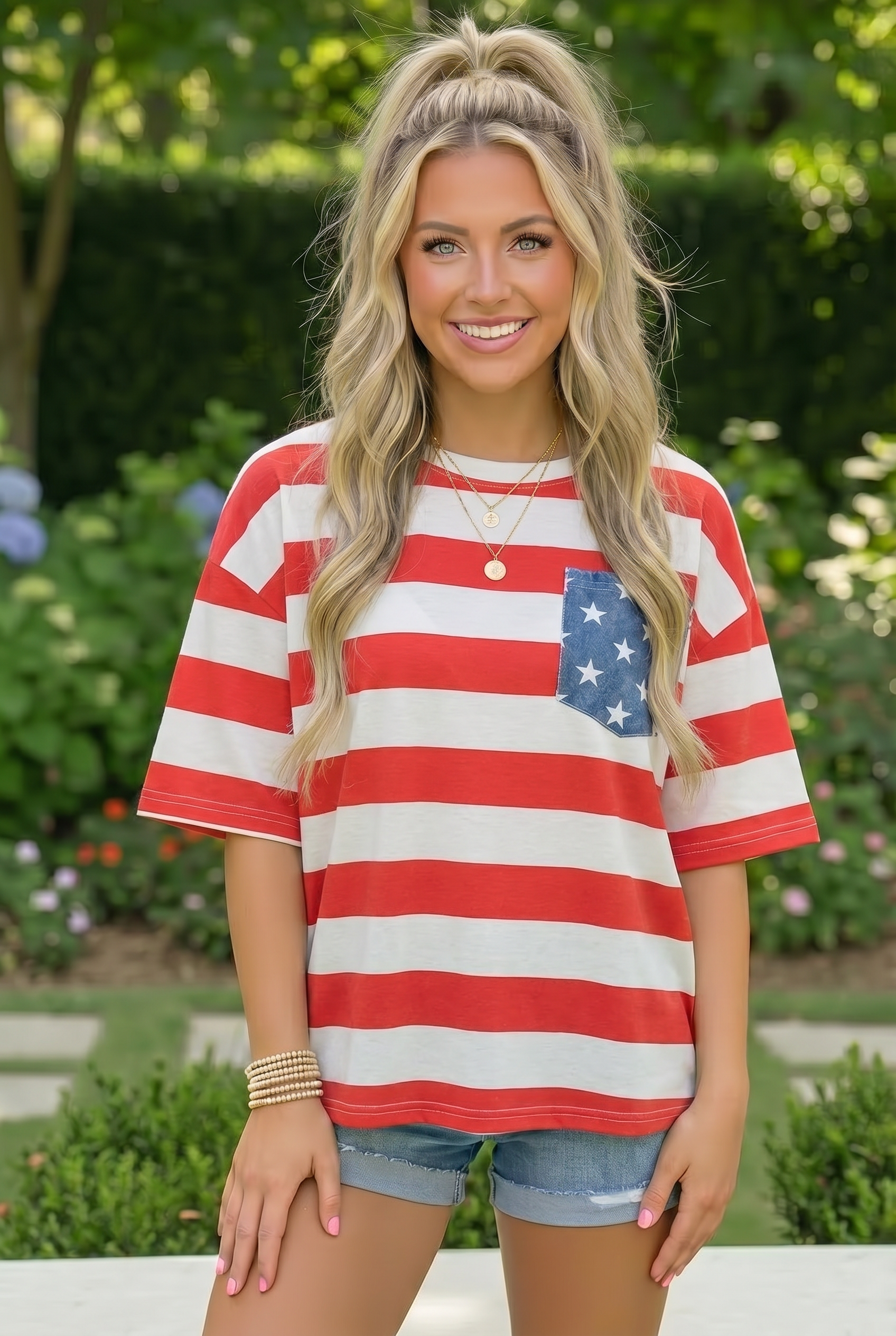 Let's Celebrate Knit Tee - Charming Charlie