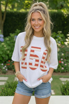 White Stars and Stripes '250' Top - Charming Charlie