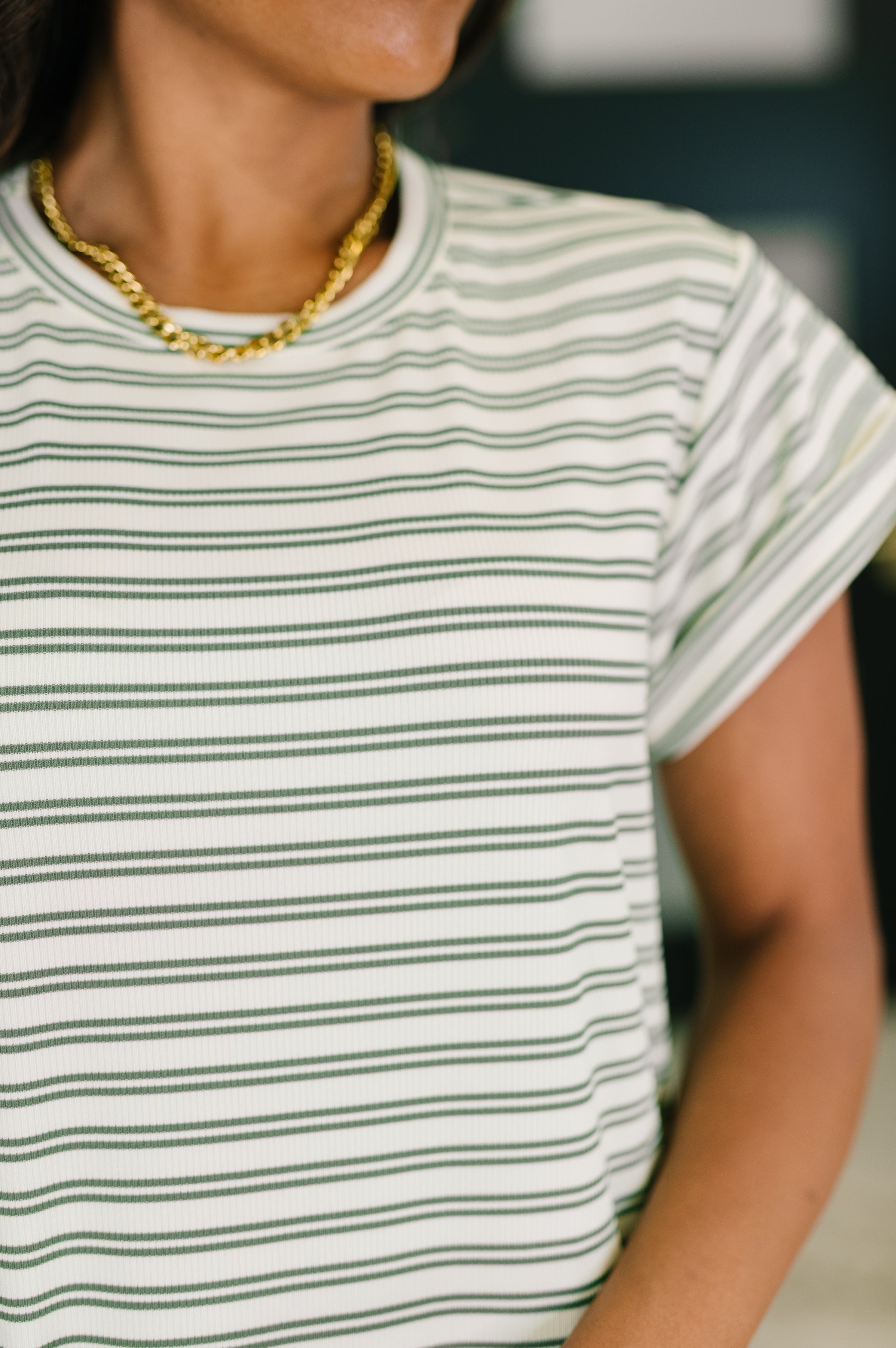 Keep Me Comfy Casual Maxi Dress in Green - Charming Charlie