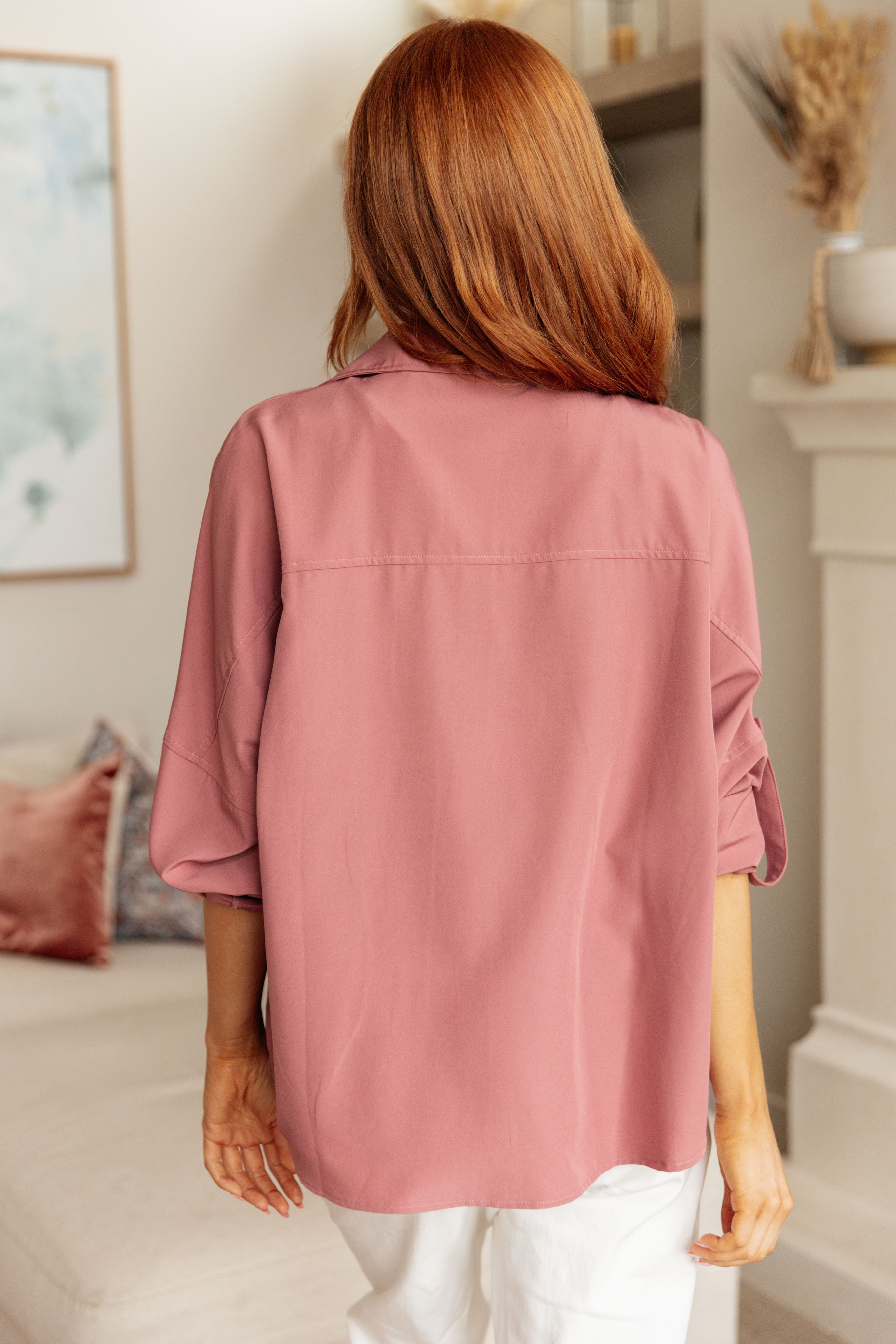 Keep it Profesh Button Up Top - Charming Charlie