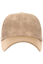 Khaki C.C Baseball Cap is the perfect accessory for any outdoor activity. Made with high-quality materials, this cap offers both style and comfort. Its curved brim design provides protection from the sun, while the adjustable strap ensures a perfect fit. Stay cool and fashionable with the C.C Baseball Cap.
