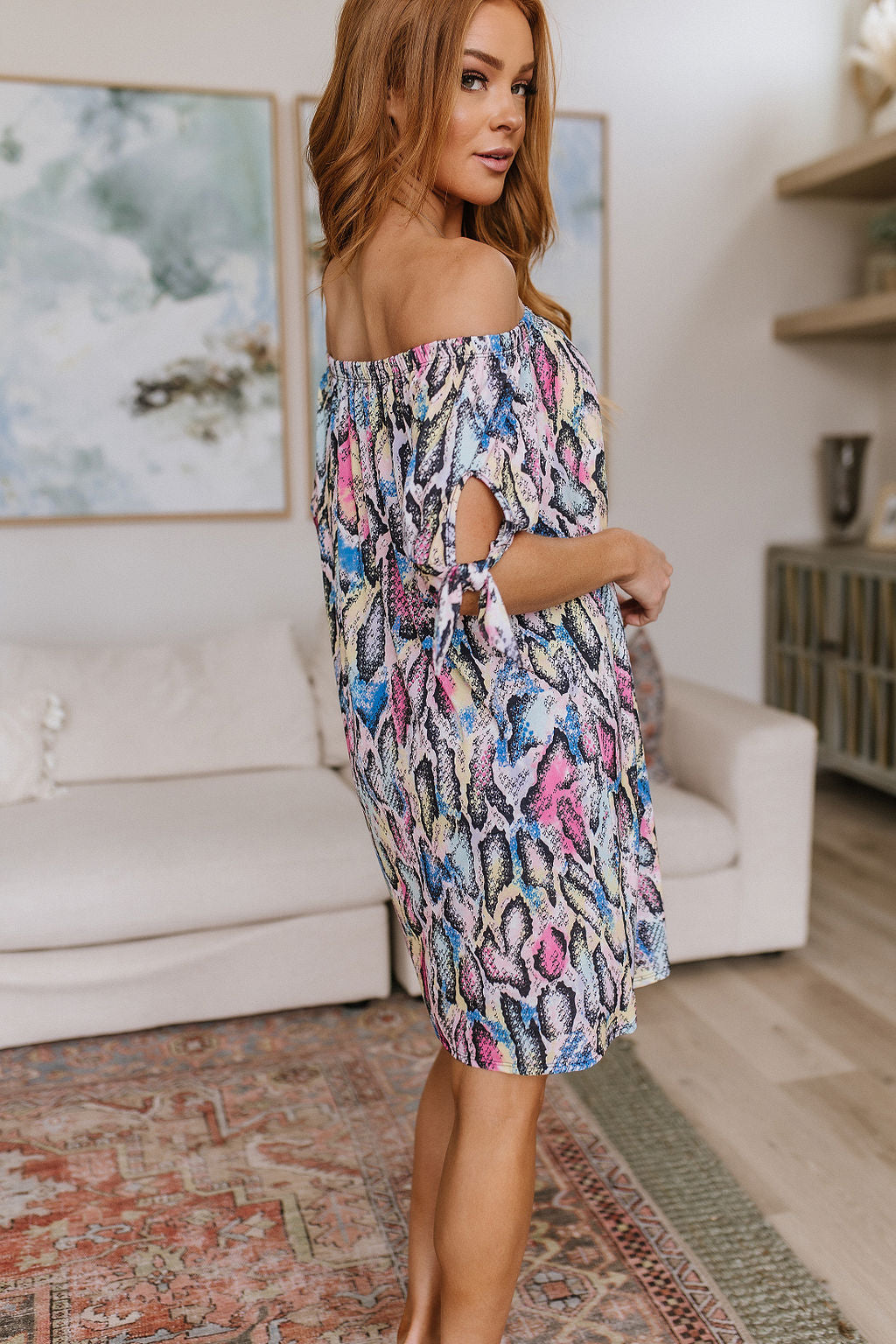 Kind of Wild Animal Print Dress - Charming Charlie
