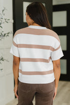 Knit & Known Drop Shoulder Sweater Knit Top - Charming Charlie