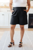 Know Better High Waisted Shorts - Charming Charlie