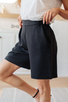 Know Better High Waisted Shorts - Charming Charlie
