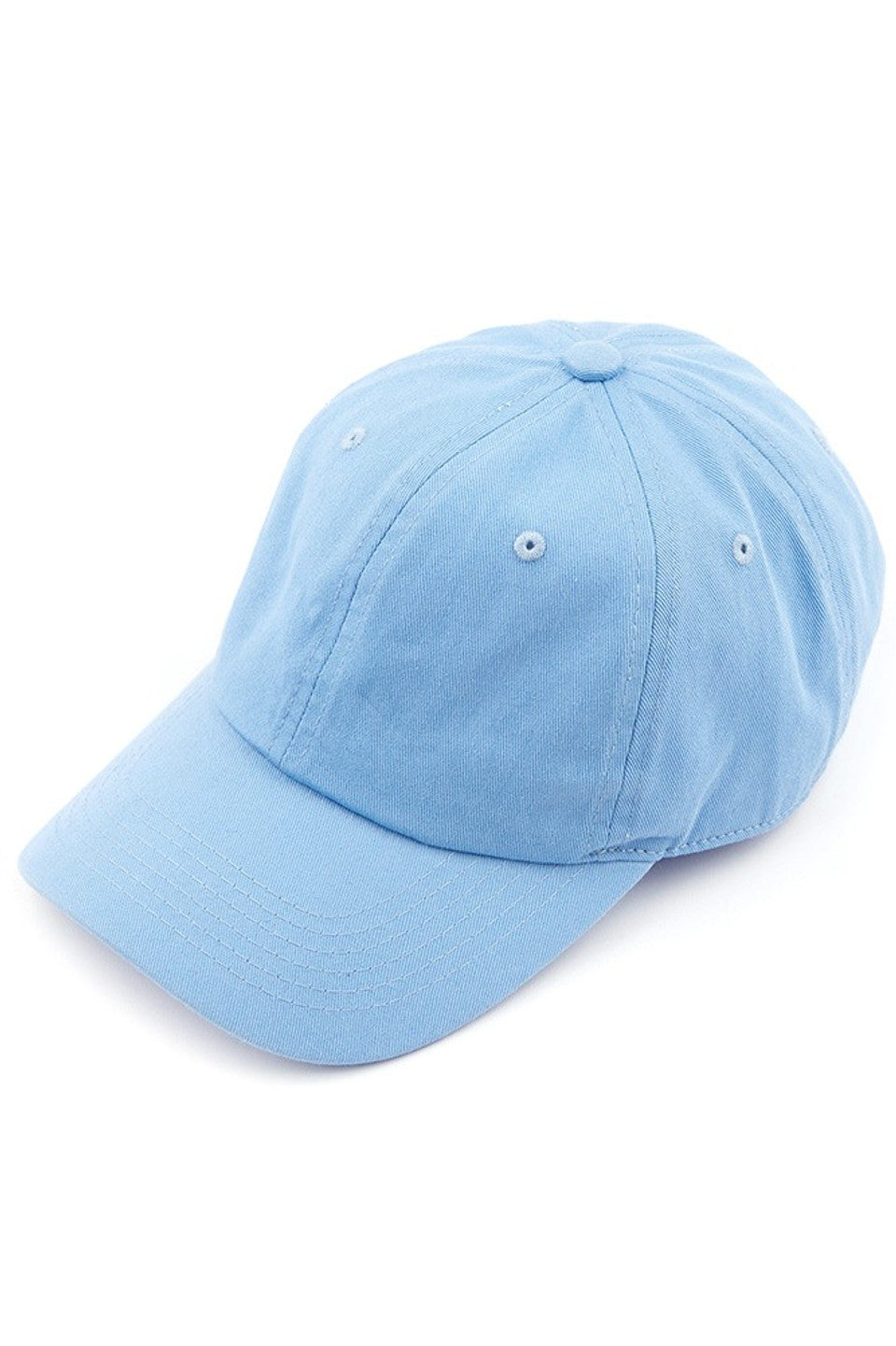 light blue- C.C Baseball Cap is a stylish and versatile accessory that offers both fashion and function. Made with high-quality materials, it provides excellent protection from the sun while keeping you comfortable and in style. The perfect addition to any outfit, it's a must-have for any fashion-savvy individual.