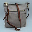 Women’s Kaylee Soft PU Vegan Leather 2 in 1 Tote Crossbody Bag - Gray - Crossbody Bags