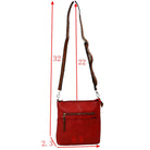 Women’s Kaylee Soft PU Vegan Leather 2 in 1 Tote Crossbody Bag - Crossbody Bags