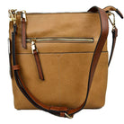 Women’s Kaylee Soft PU Vegan Leather 2 in 1 Tote Crossbody Bag - Stone - Crossbody Bags