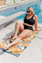 Luxury Beach Towel in Bird Of Paradise - Charming Charlie