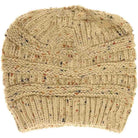 Latte Flecked Beanie Tail CC Beanie combines functional warmth with stylish design. Crafted from a soft, flecked knit fabric, it offers durable comfort for cold weather. Its signature tail silhouette adds a modern twist, providing a relaxed fit that accommodates various hairstyles. Ideal for outdoor activities or everyday wear, this beanie ensures you stay cozy while maintaining a polished look.