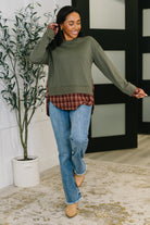 Layer Player Drop Shoulder Long Sleeve Top - Charming Charlie