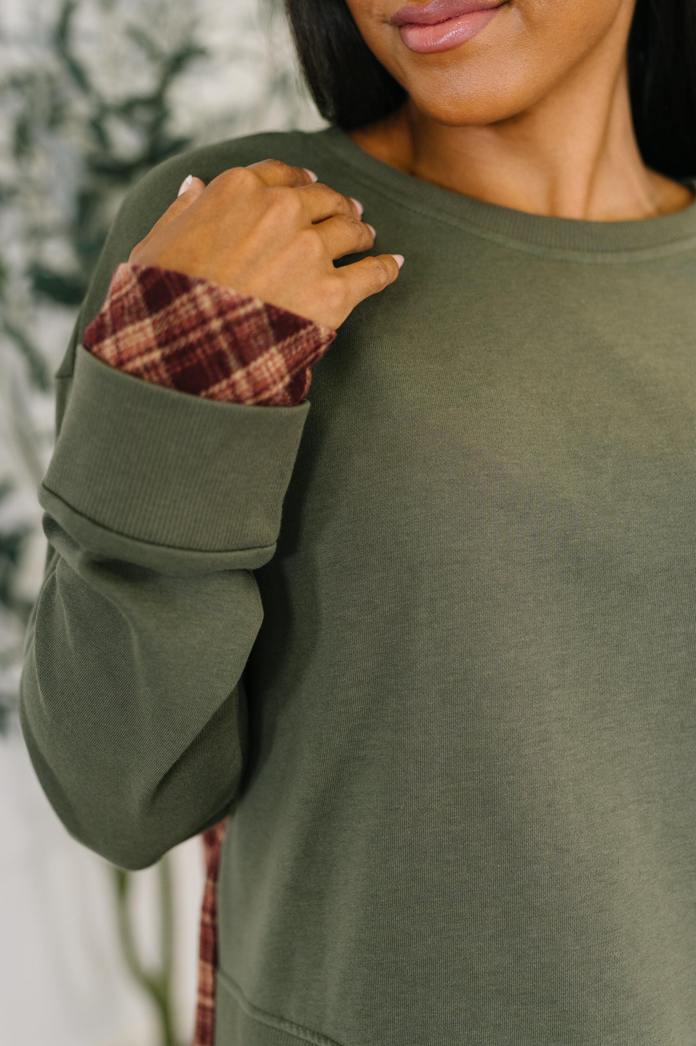 Layer Player Drop Shoulder Long Sleeve Top - Charming Charlie