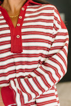 Least of Our Worries Long Sleeve Henley - Charming Charlie
