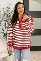 Least of Our Worries Long Sleeve Henley - Charming Charlie