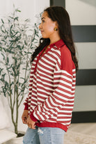 Least of Our Worries Long Sleeve Henley - Charming Charlie