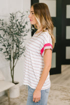 Let the Feeling Grow Casual Tee - Charming Charlie
