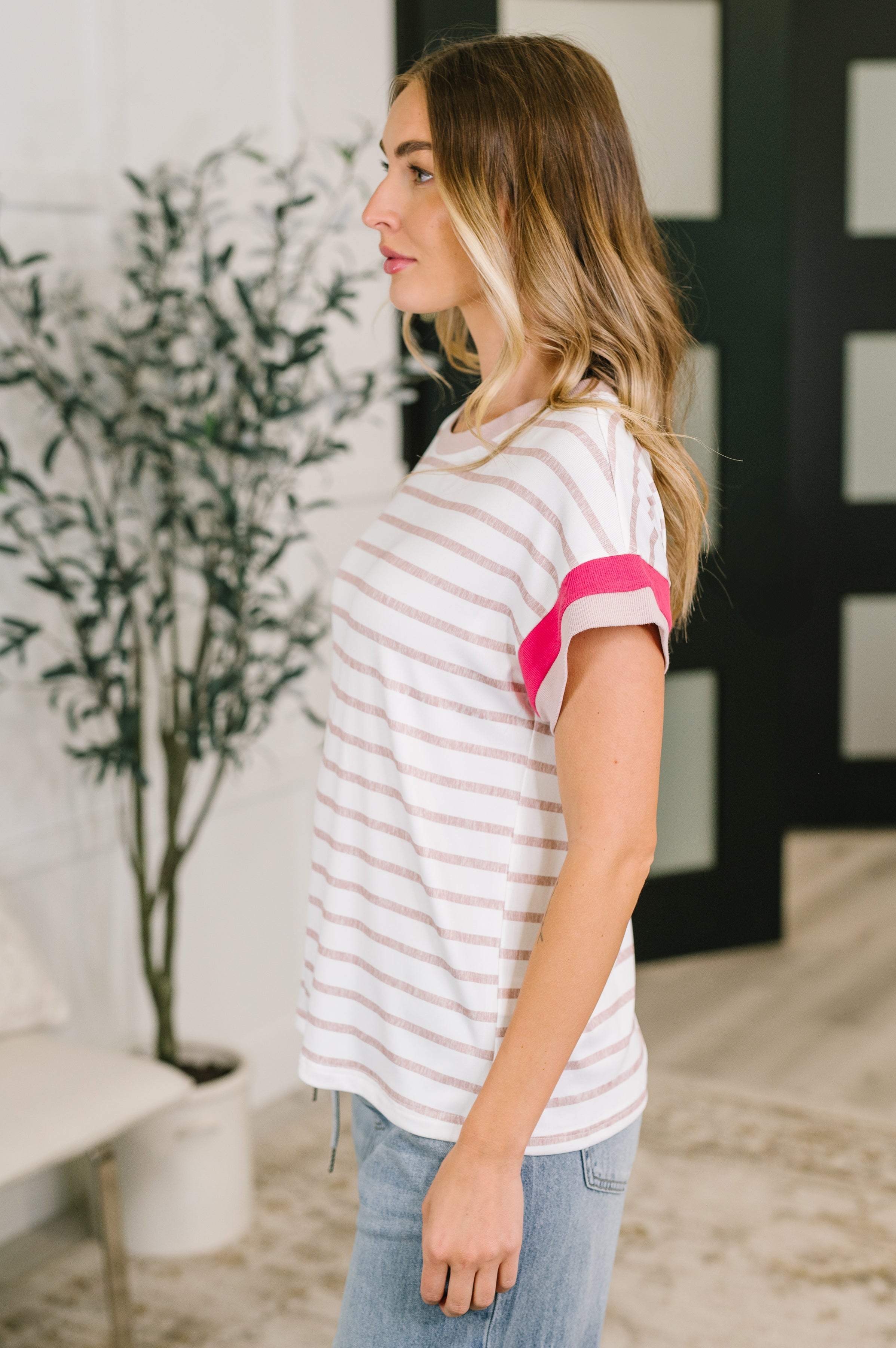 Let the Feeling Grow Casual Tee - Charming Charlie