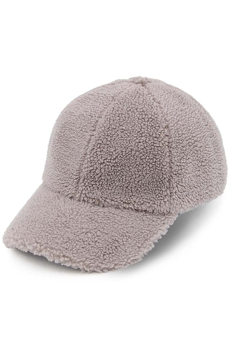 Light Gray  C.C SOLID WINTER BASEBALL CAP is the perfect accessory for the upcoming winter season. Made with high-quality materials, it will keep your head warm and protected from the cold weather. With its solid colour design, it is versatile and can easily match any outfit. Stay stylish and cosy with this must-have cap.